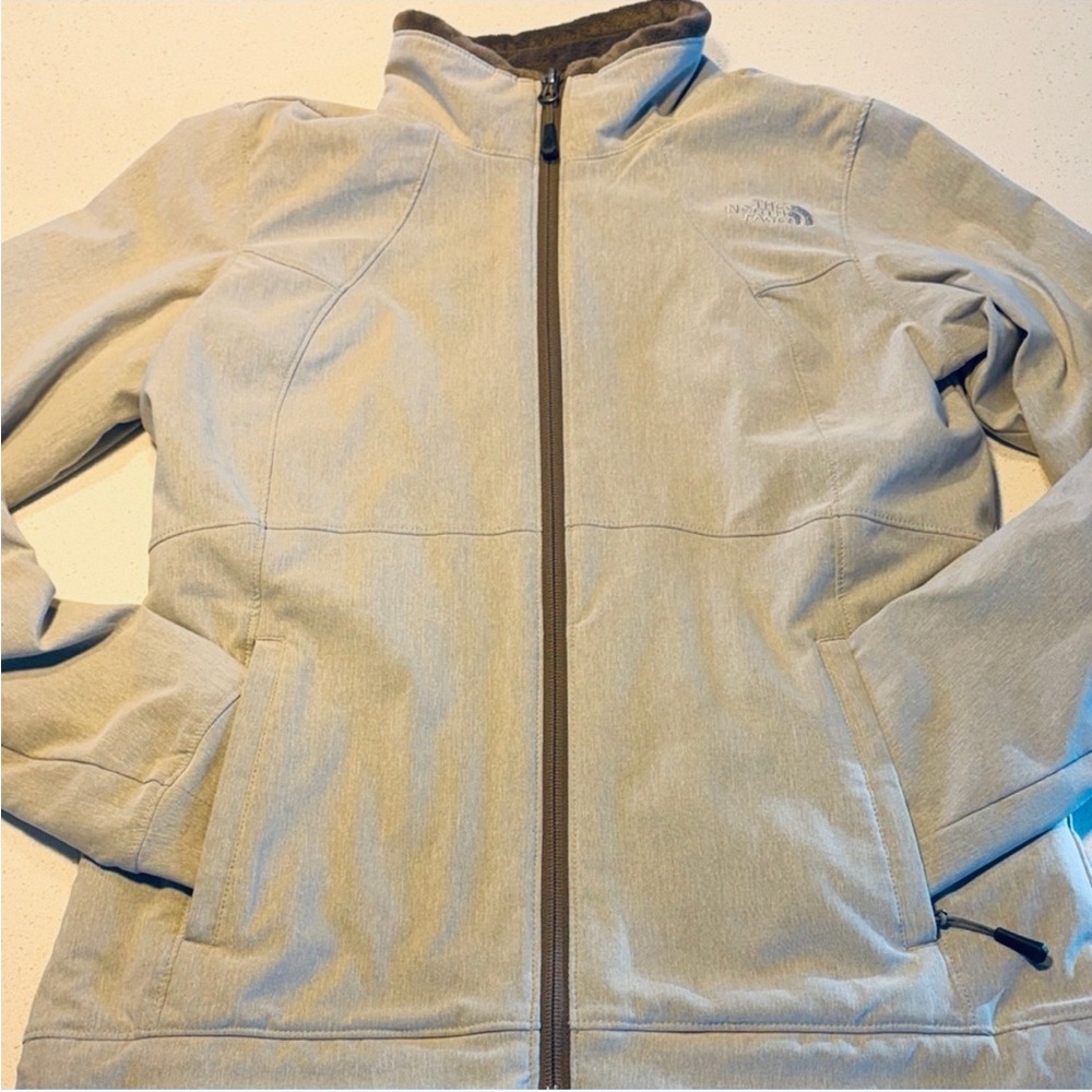 The North Face Gray Full-Zip Jacket